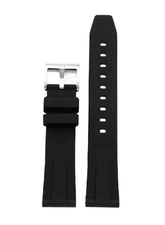 Gnomon Combat Rubber Strap Black