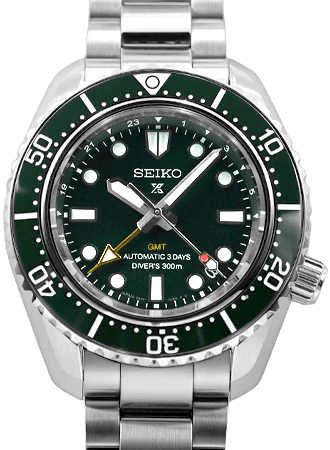Prospex 300M Automatic Diver Scuba GMT Green