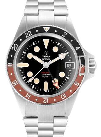 Superman Worldtime GMT Coke 39mm